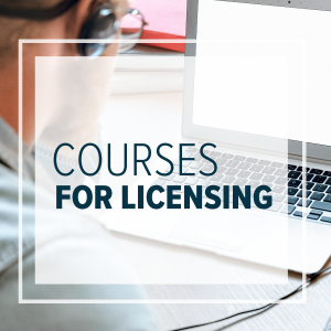 Courses for Licensing - NC