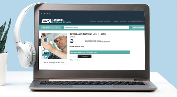 Certified Alarm Technician Level I image