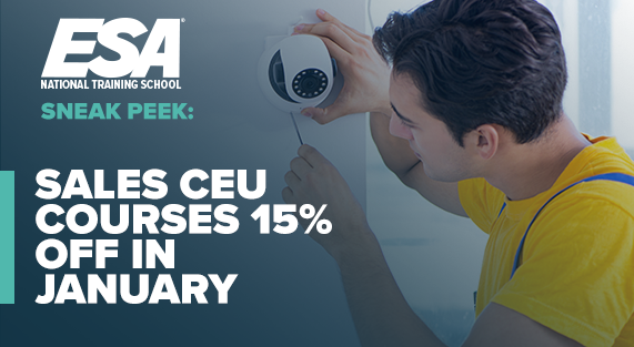 Sales CEU Courses 15% OFF in January